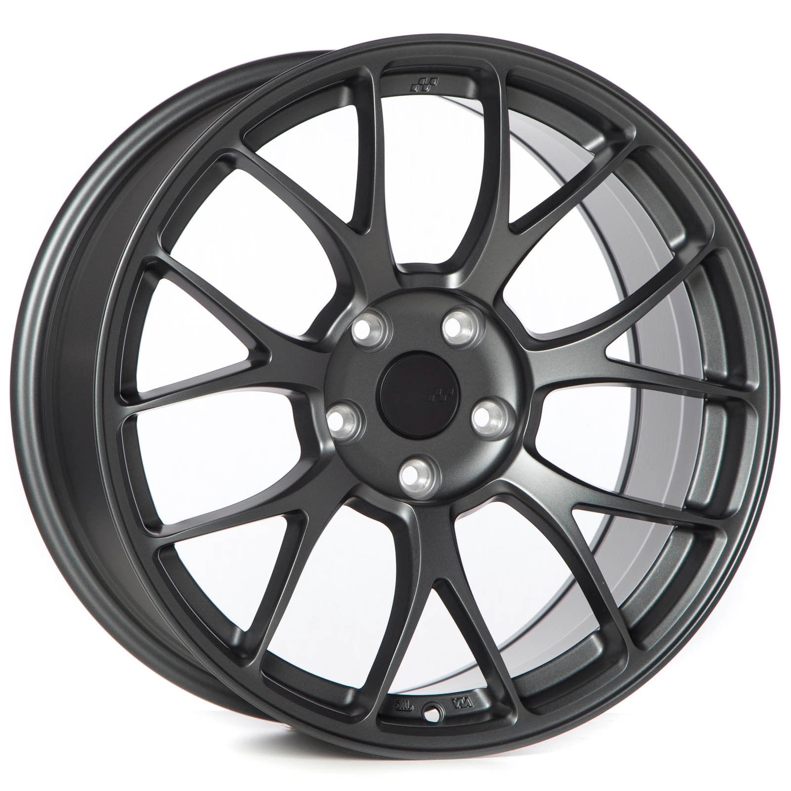 Circuit Performance CSF2 18x8.5 Matte Gunmetal 5x100 +35 (set of 4)