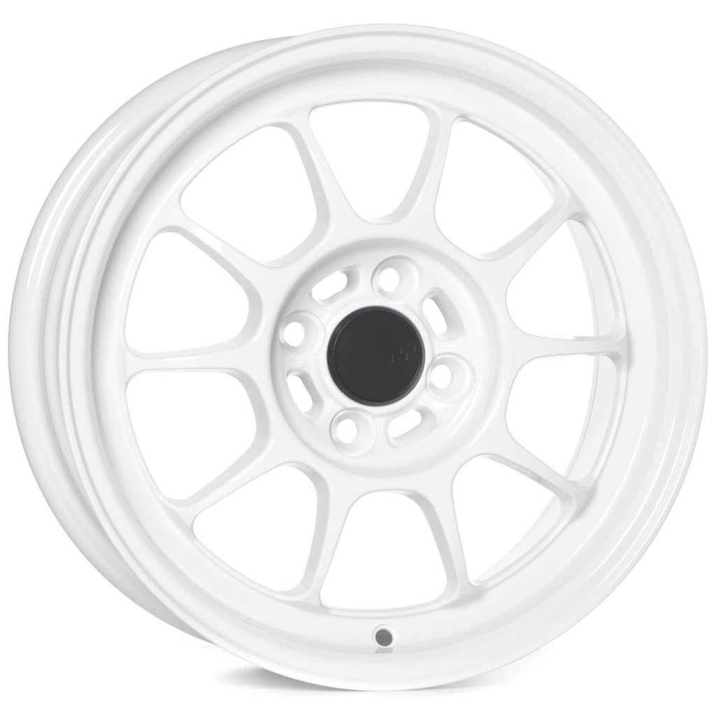 Circuit Performance CSF9 15x7 Gloss White 4x100 [+35mm](set of 4)
